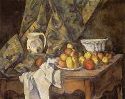 Paul Cezanne Still Life with Apples and Peaches Sweden oil painting reproduction